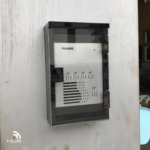 高雄鳥松對講機監視器安裝案例，工廠監視器對講機一次到位