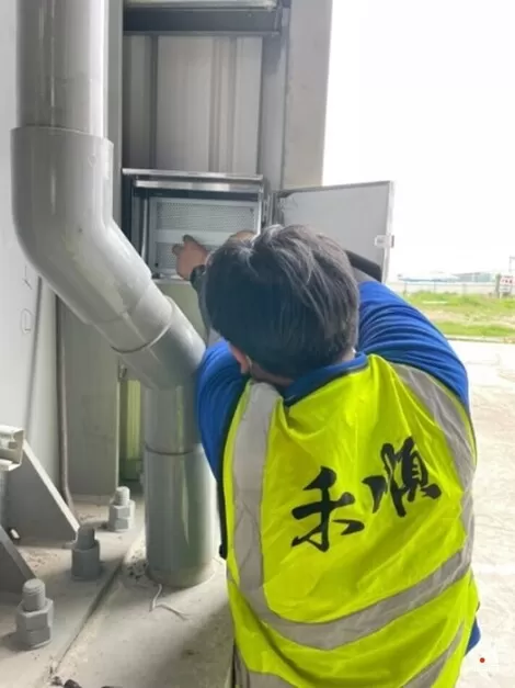 工廠監視器案例-網路攝影機安裝現場照片