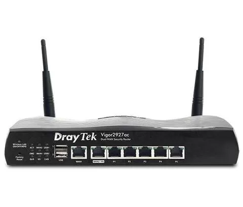 Giga VPN高效能寬頻路由器 Vigor2927 Giga VPN高效能寬頻路由器 Vigor2927