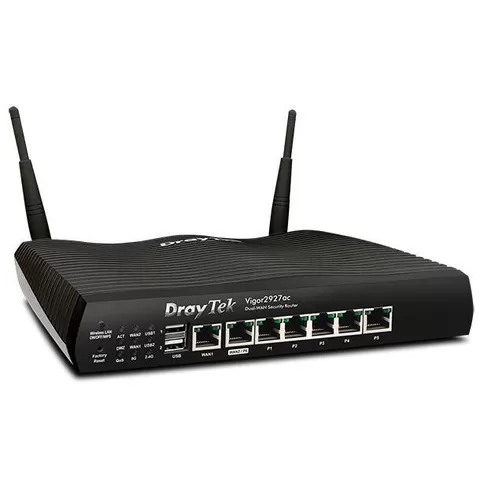 Giga VPN高效能寬頻路由器 Vigor2927 Giga VPN高效能寬頻路由器 Vigor2927